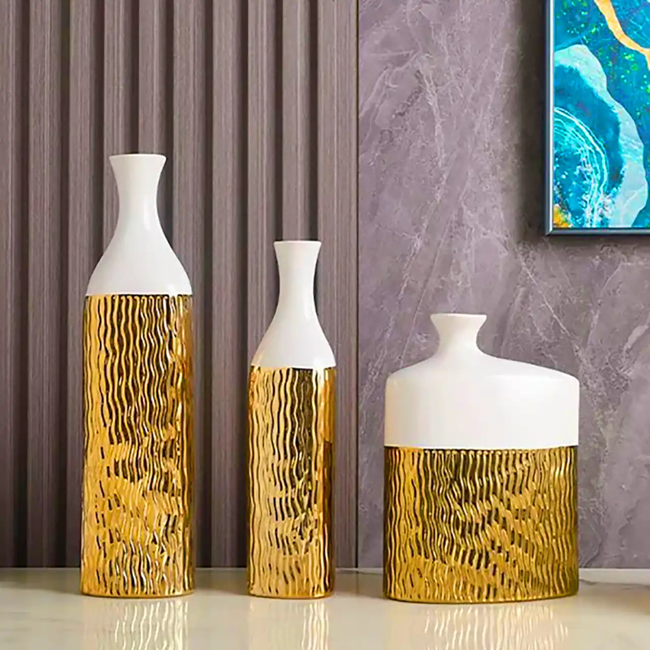 گلدان زینتی دکوری 