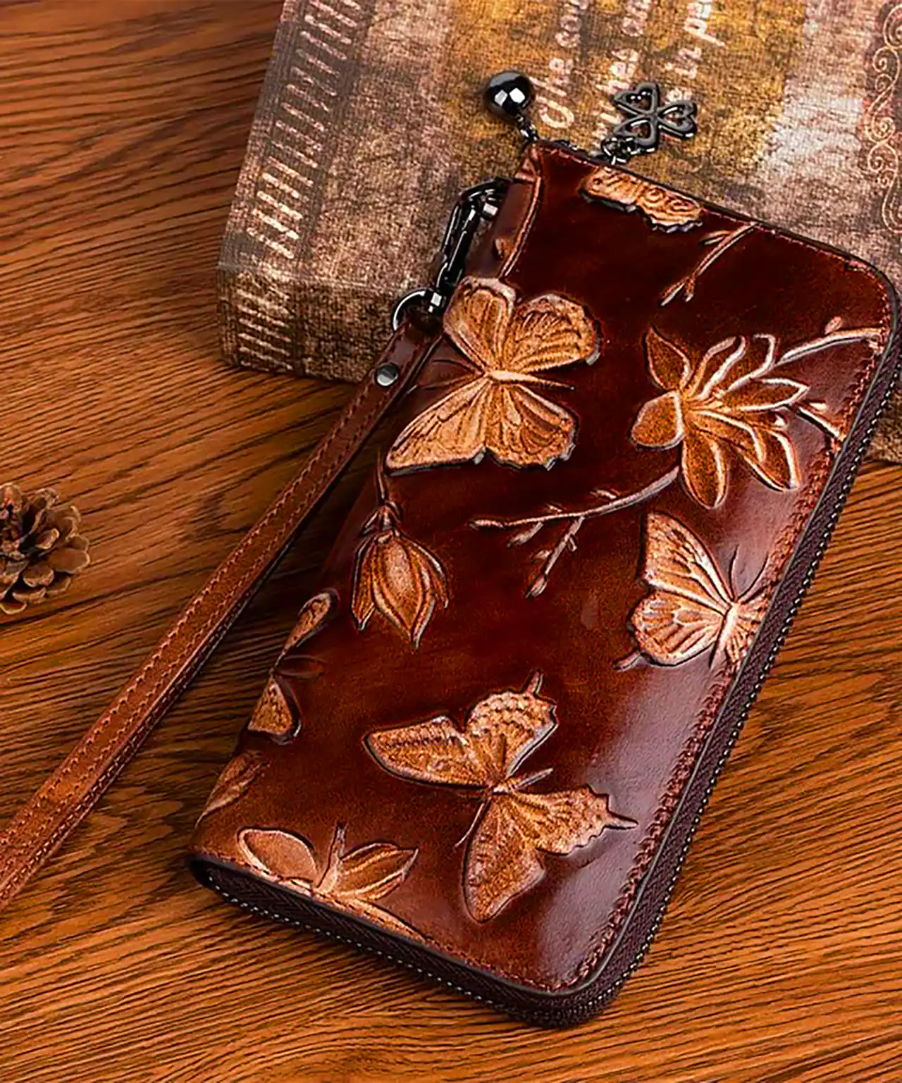 کیف دست دوز چرمی