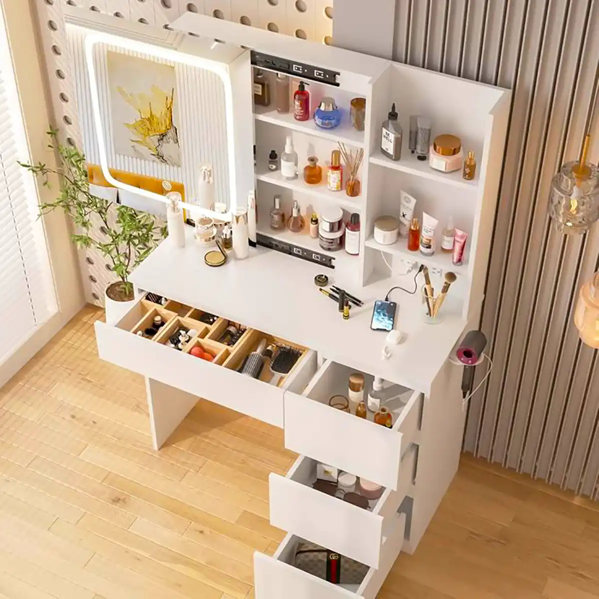 میز آرایشی مدرن و لوکس