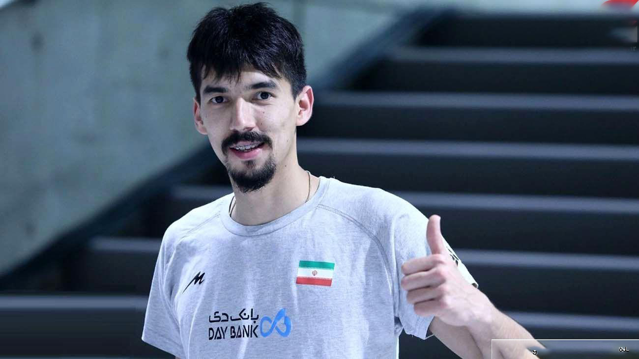 عکس فرهاد قائمی والیبالیست
