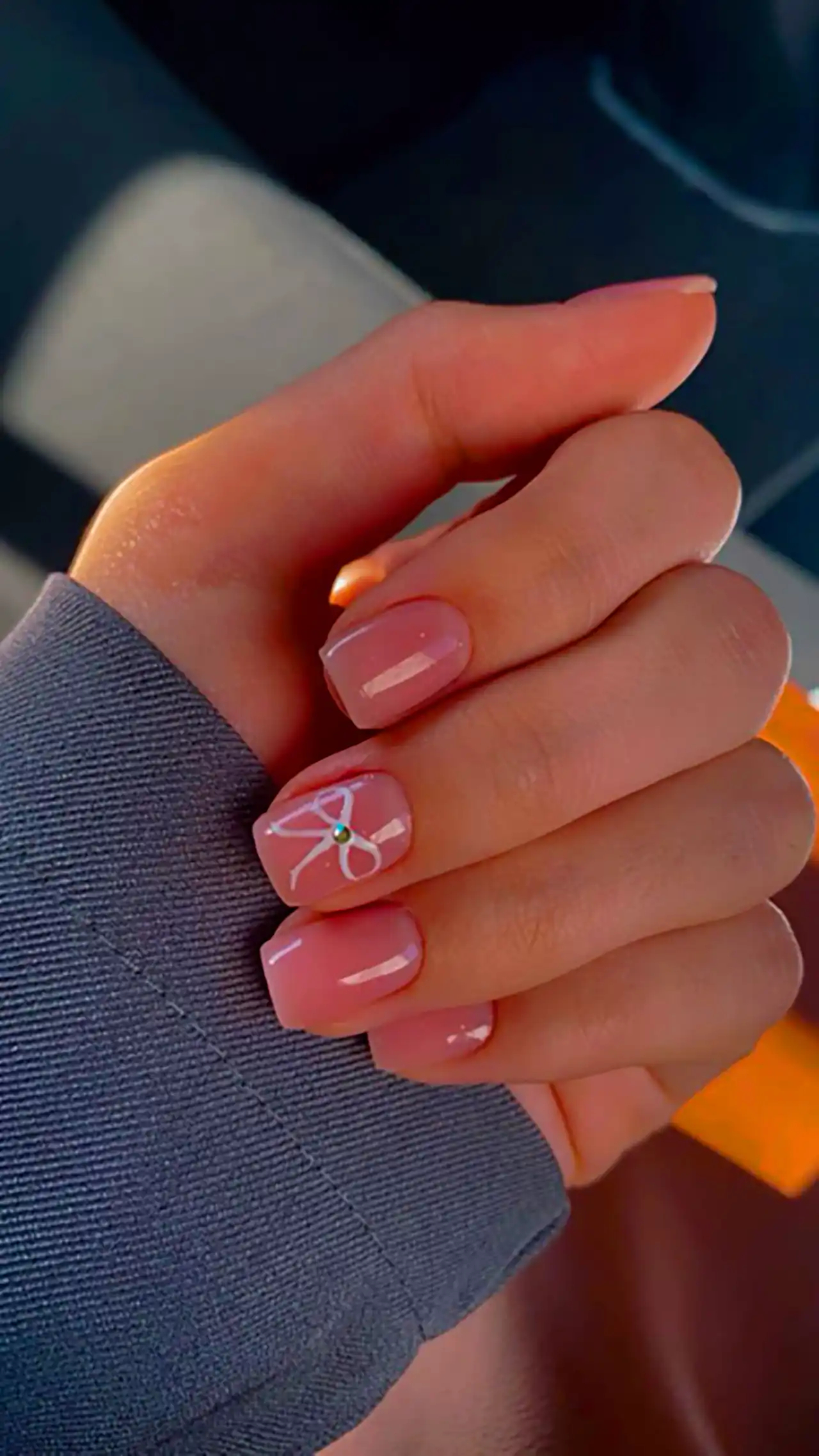 مدل ناخن ساده و مینیمال