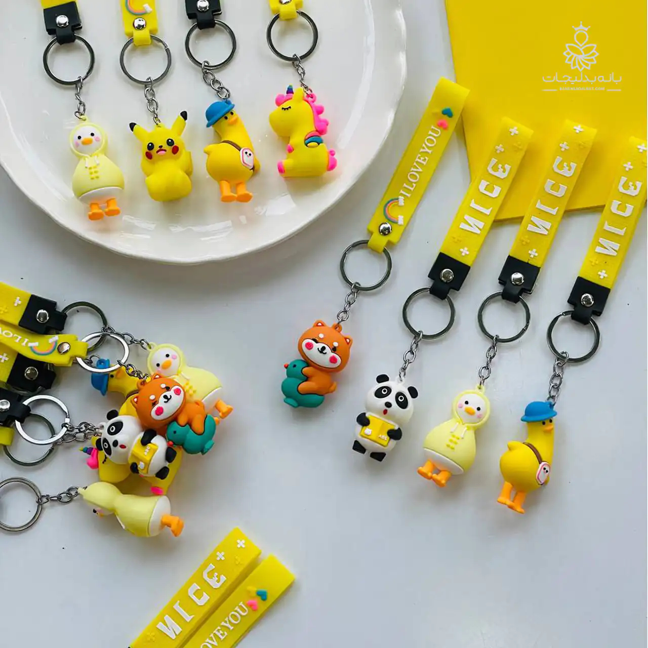 جاکلیدی فانتزی + زیباترین مدل های جاکلیدی فانتزی تولید امسال بسیار کیوت