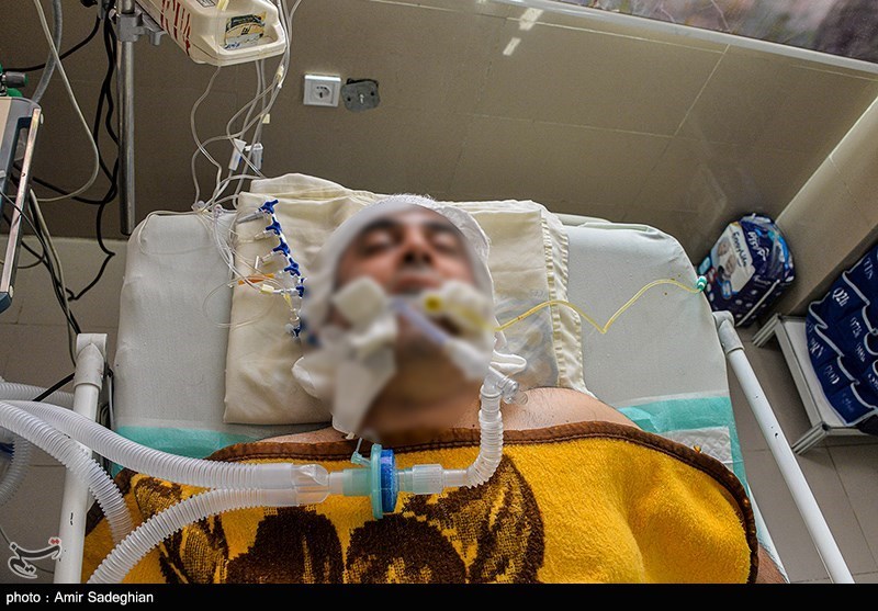 مصدومان حادثه شاهچراغ شیراز 1