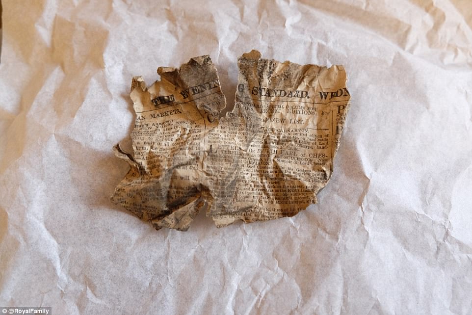 کشف روزنامه 130 ساله در کاخ باکینگهام