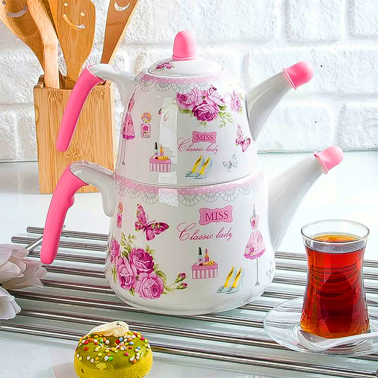 قوری و کتری فانتزی زیبا 