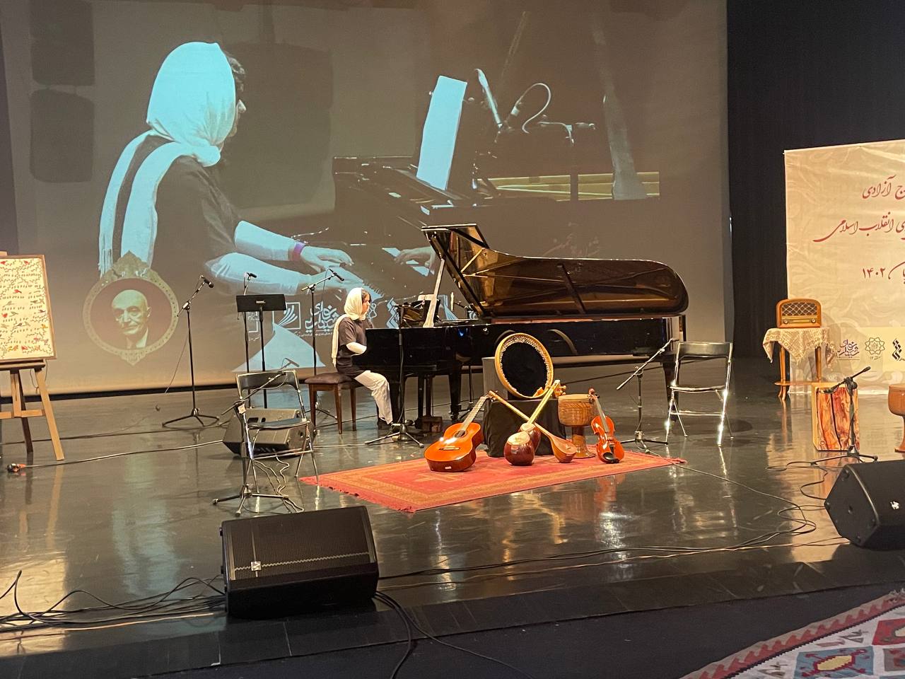 پیانونوازی در پنجمین جشنواره سراسری موسیقی امیر جاهد