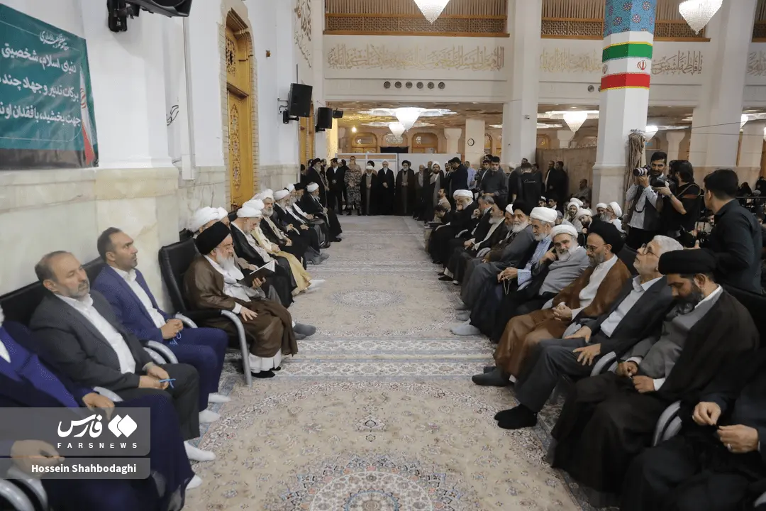 تصاویر: مراسم بزرگداشت هفتمین شب رحلت آیت الله شبیری زنجانی
