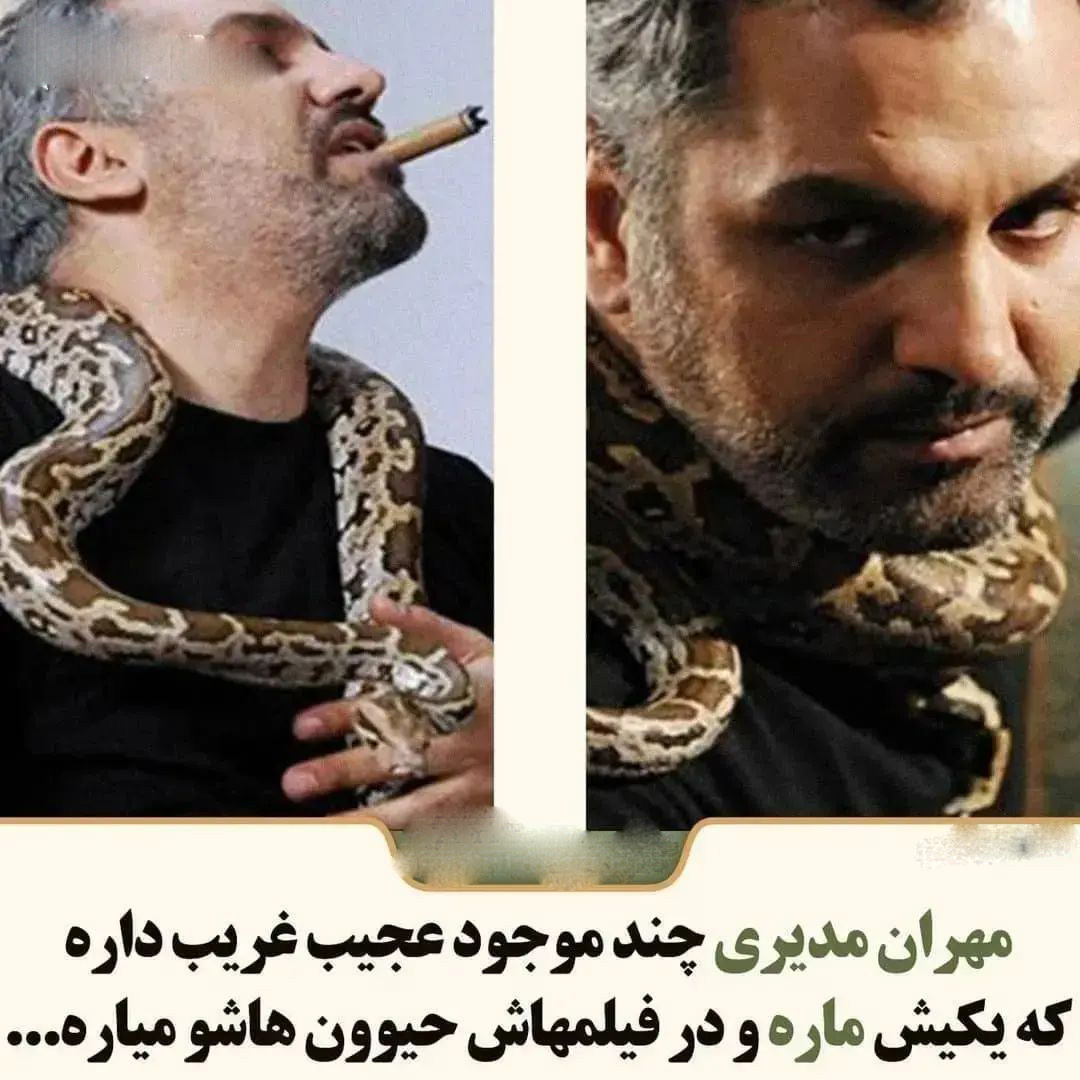 حیوانات سلبریتی های ایرانی (10)
