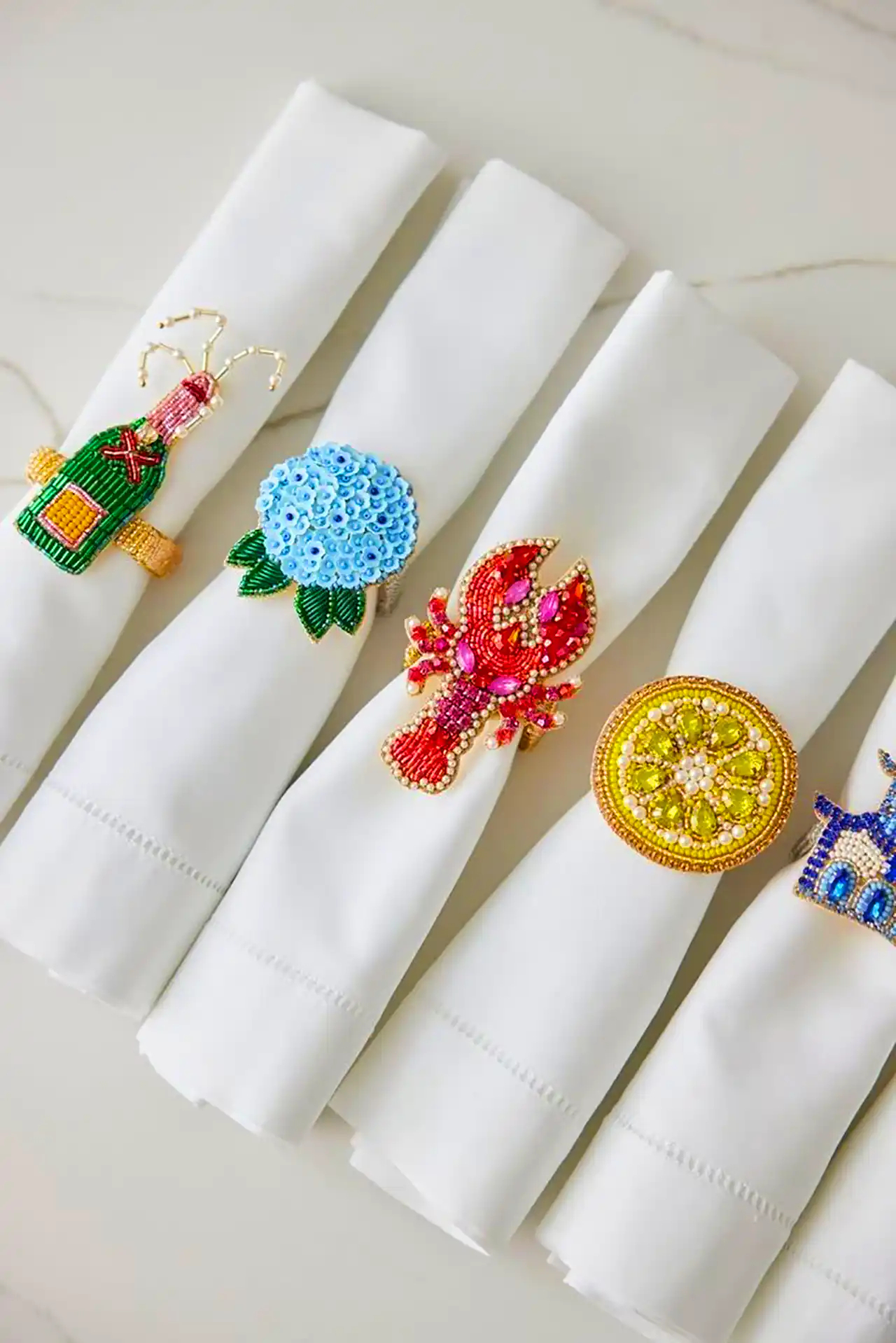 حلقه دستمال رنگی خاص 