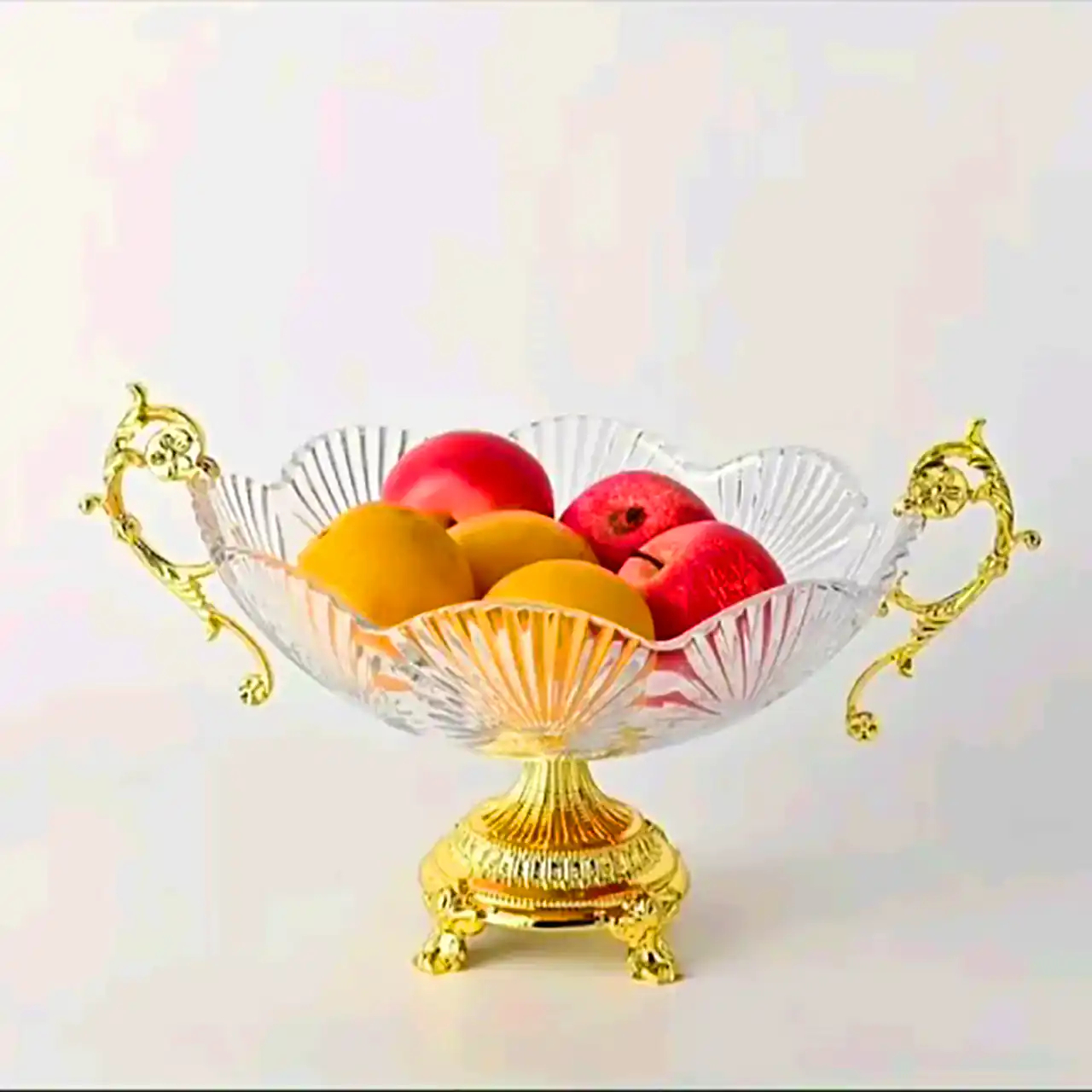 ظروف شیشه ای میوه خوری 