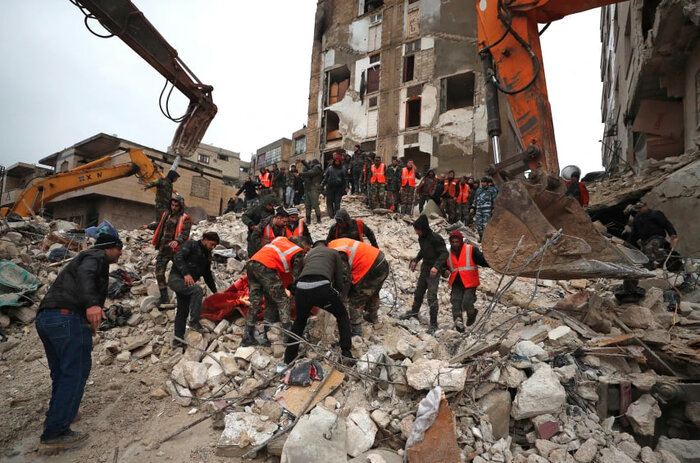 زلزله ترکیه - سوریه1