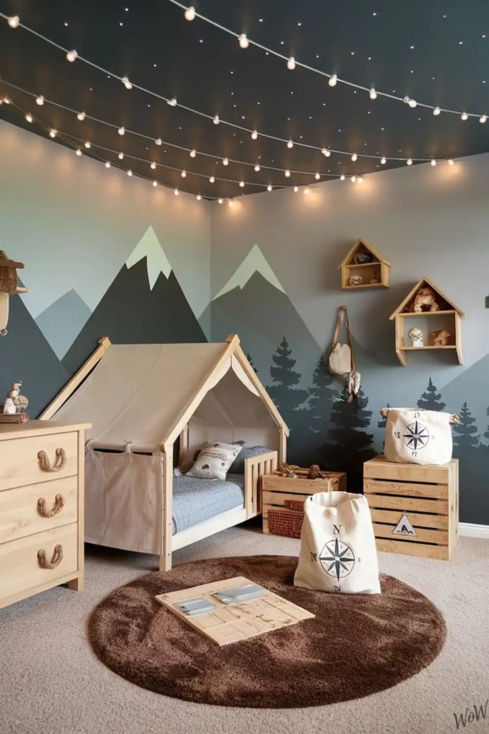 ایده دکوراسیون اتاق خواب پسرانه