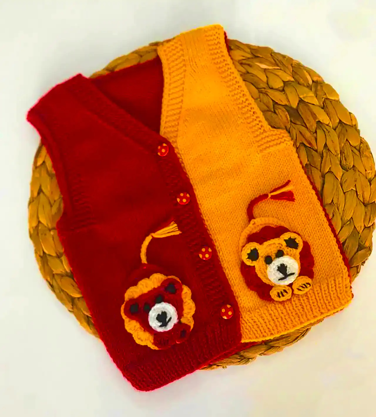 ژیله بافتنی بچه گانه