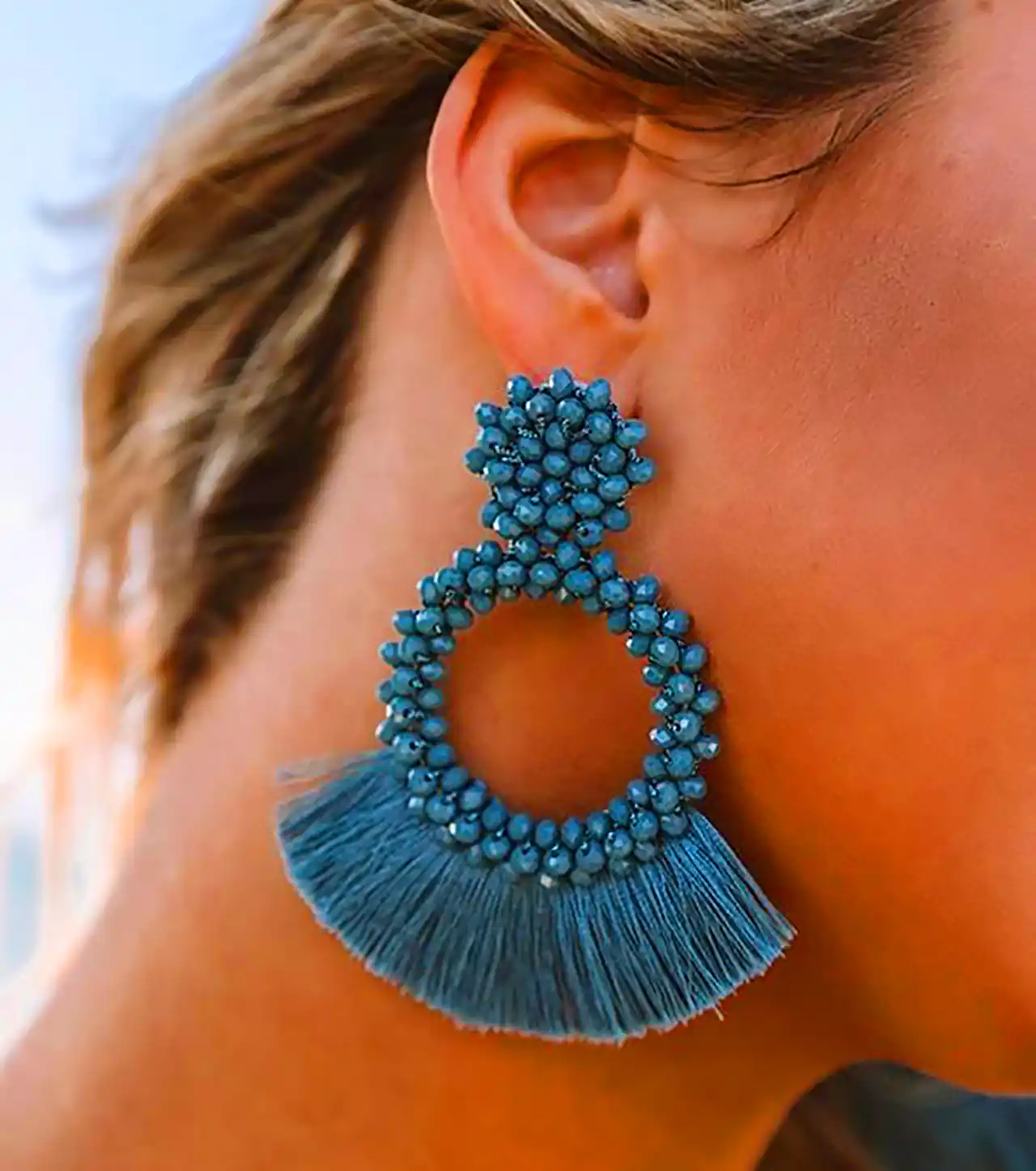 گوشواره دستساز بوهو