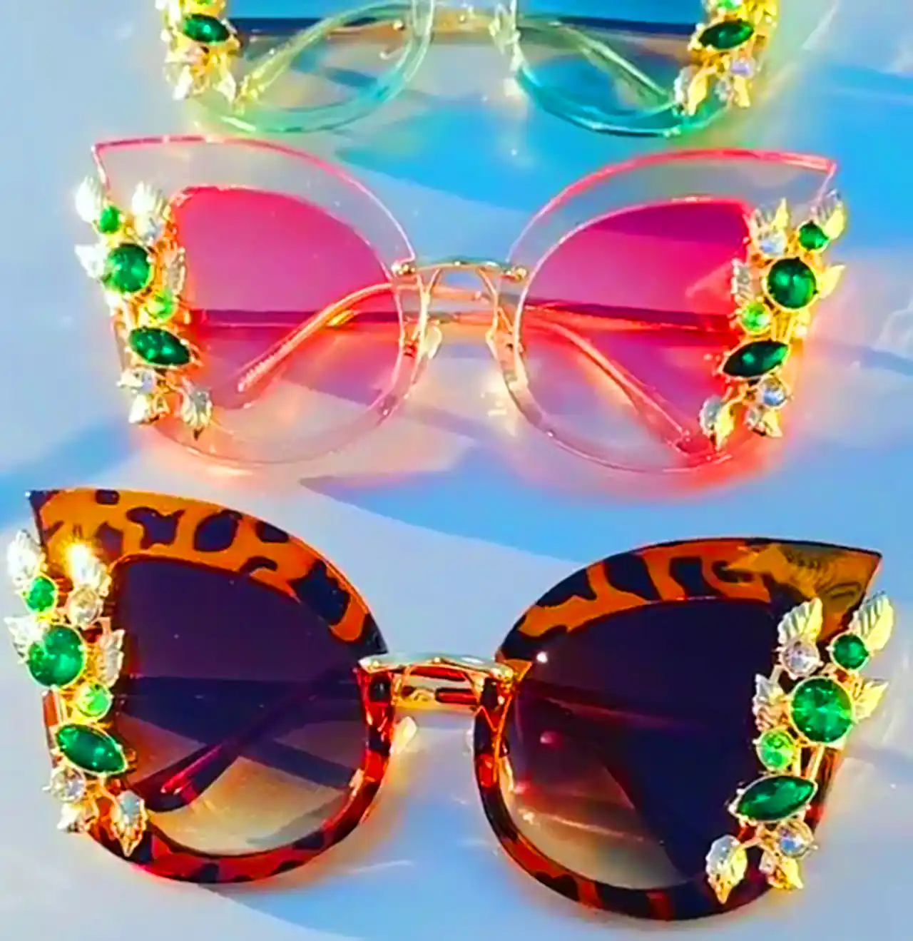 عینک آفتابی فانتزی 