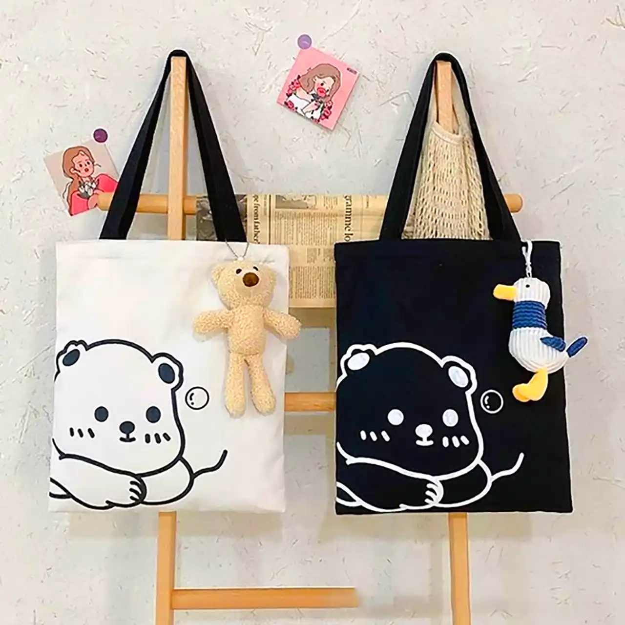 کیف بزرگ و جادار دخترانه