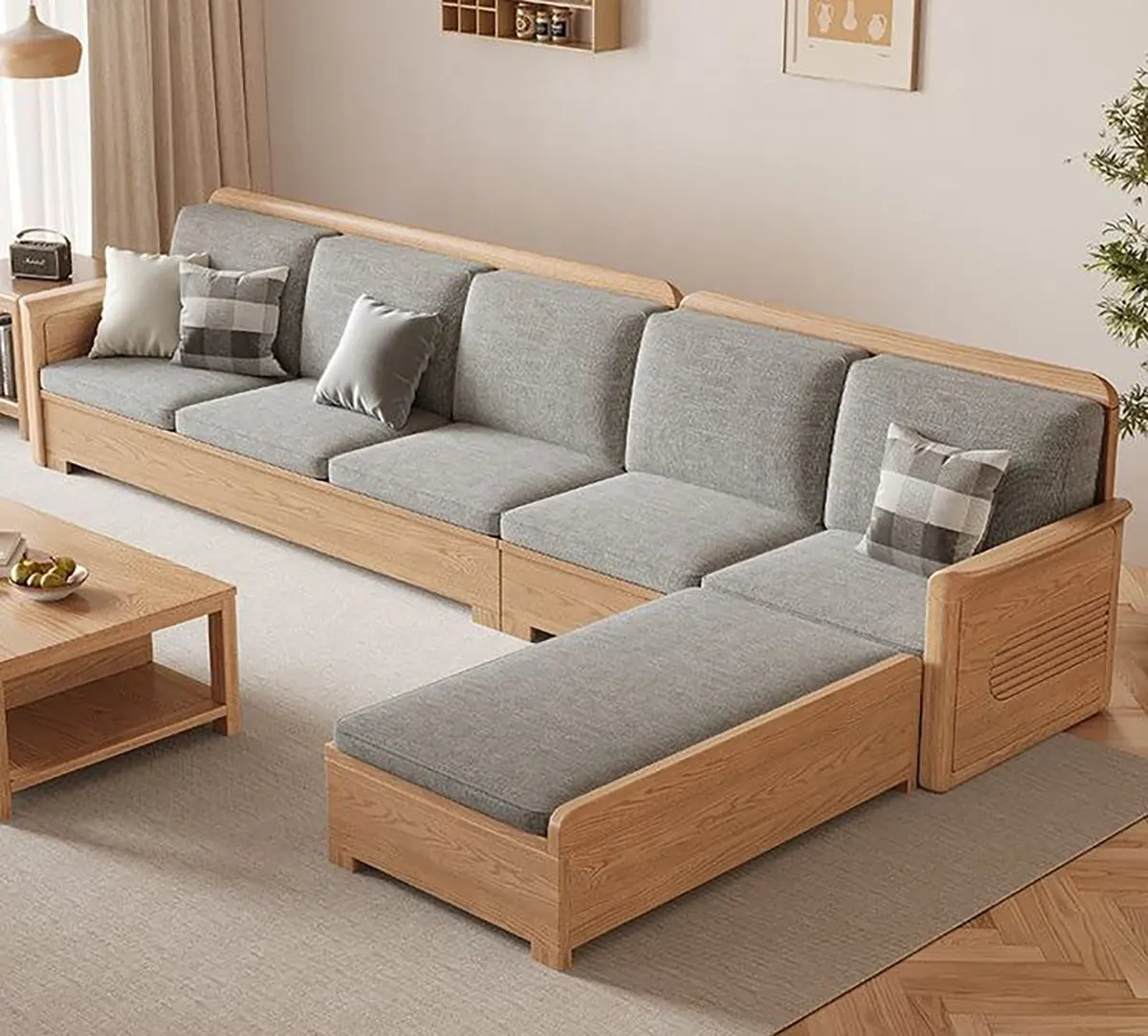 مبل ال چوبی کلاسیک