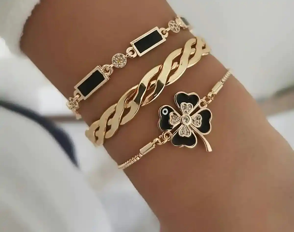 دست بند ست اکسسوری دخترانه اماتا گالری ساعت دخترانه فروش اکسسوری 