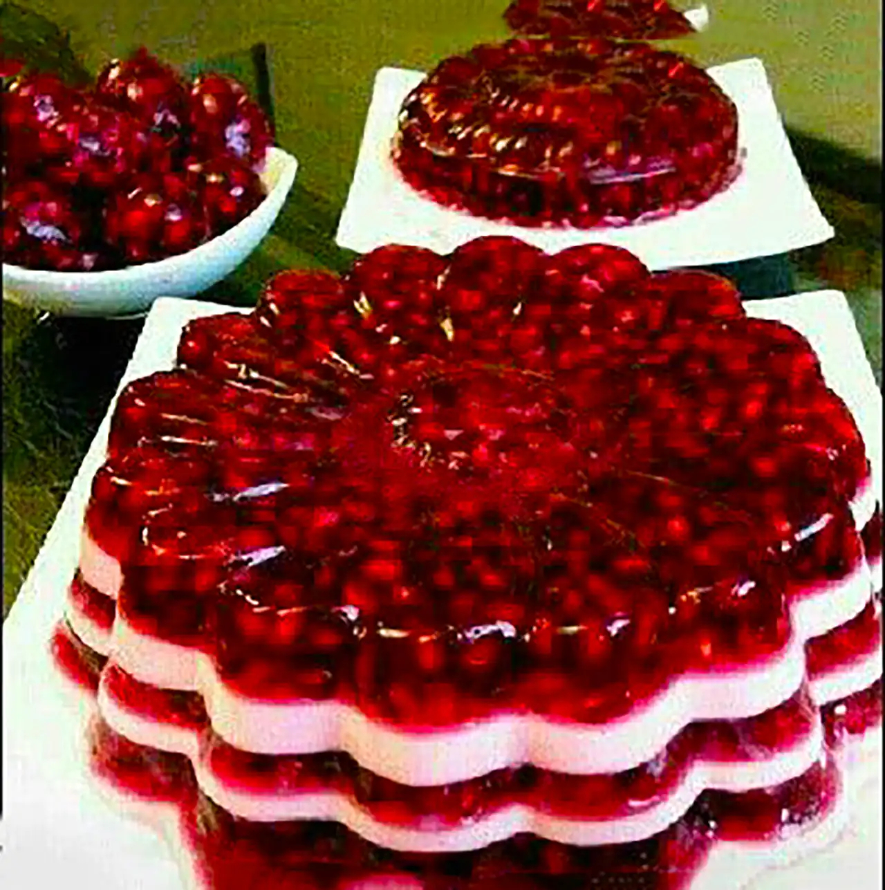 دسر ژله ای پاییزی جذاب