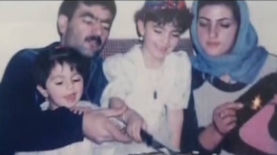 کودکی الهه حسین نژاد