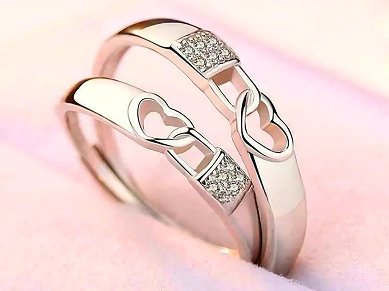 حلقه ست نقره شیک