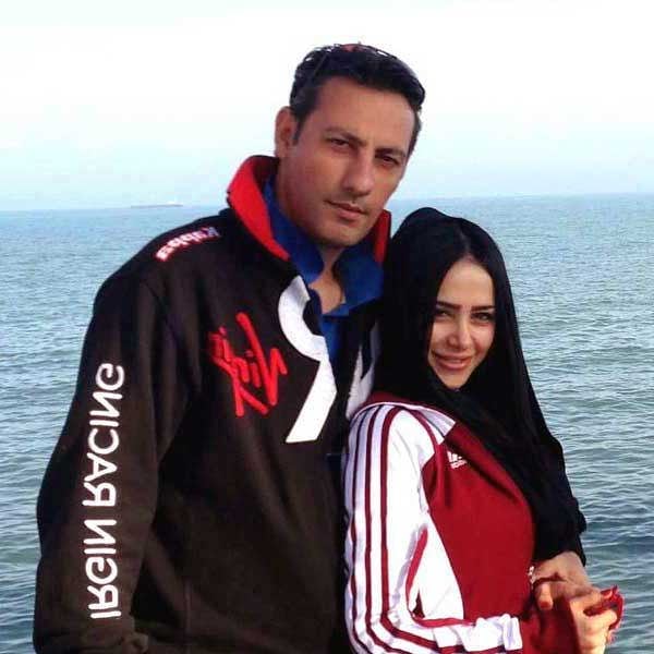الناز حبیبی و همسر سابقش