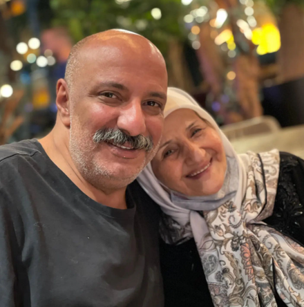 عکس مربوط به مادر امیر جعفری