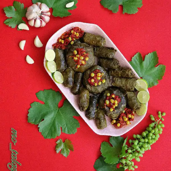 تزیین دلمه مجلسی