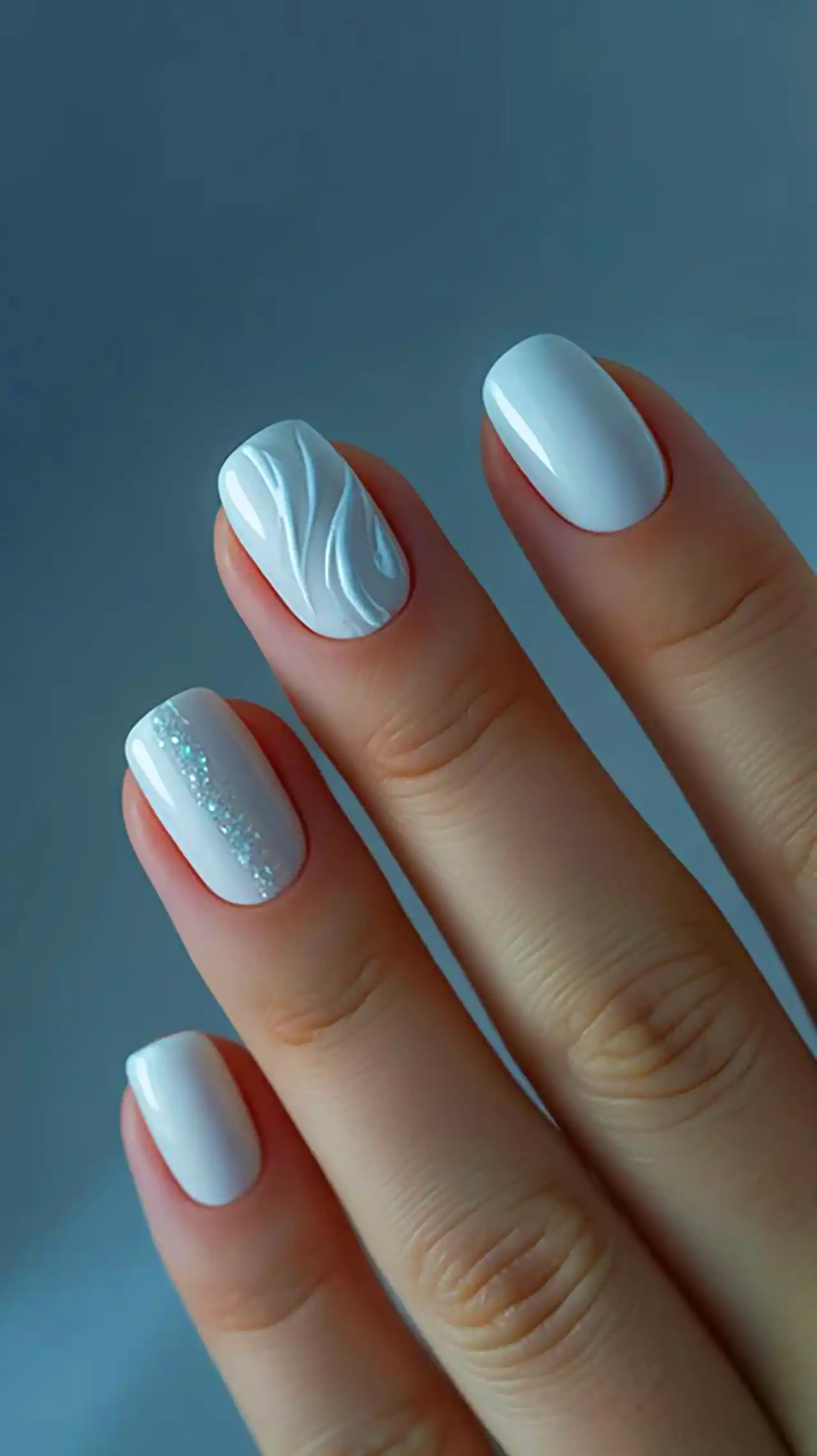 مدل ناخن کوتاه و ظریف 