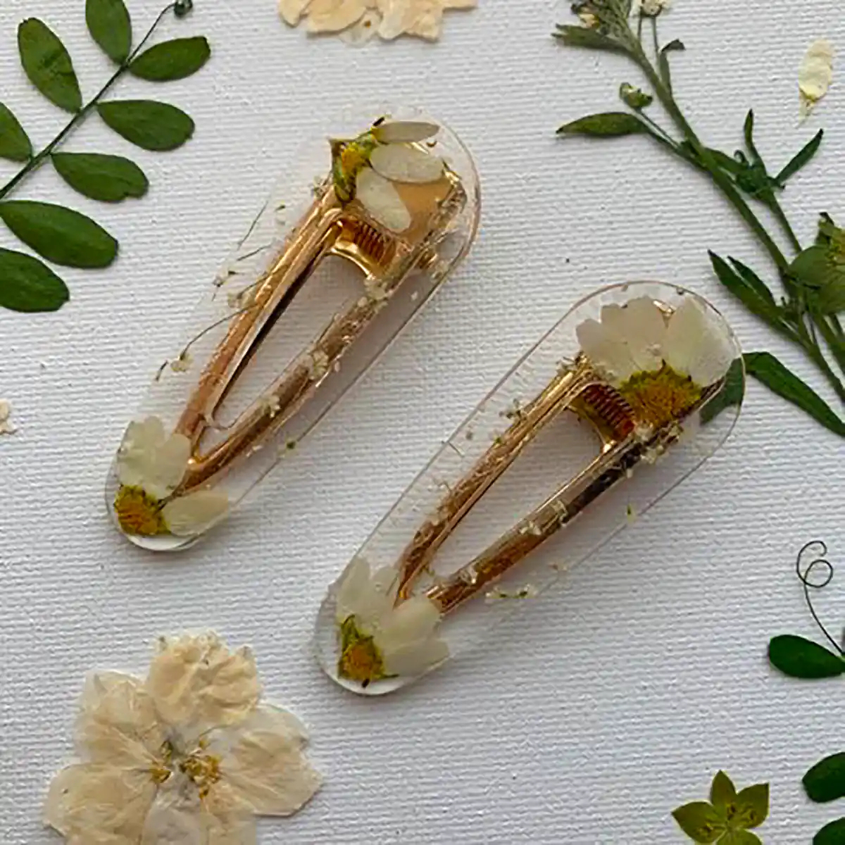 گیره مو رزینی شیک