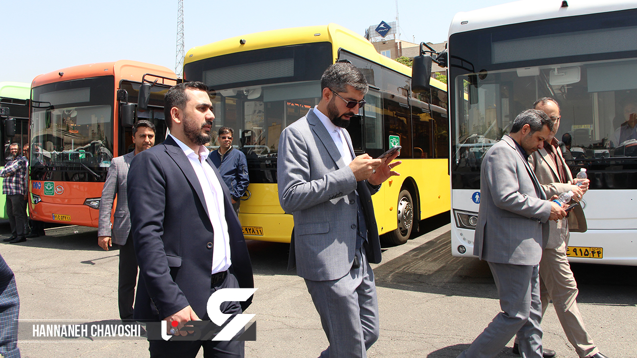  بازدید از اتوبوس‌های جدید فعال در خطوط شهری