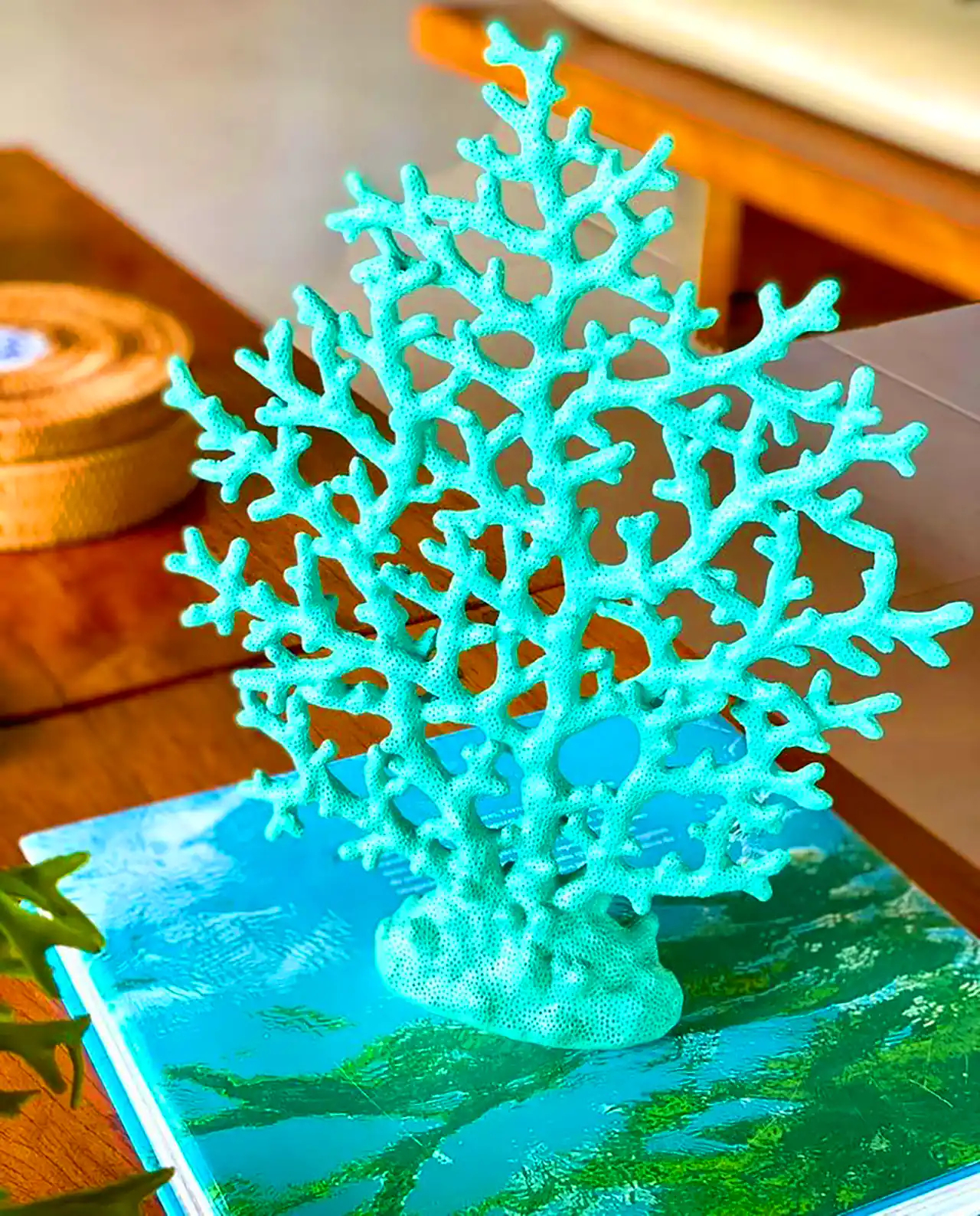 چراغ رومیزی طرح مرجان دریایی