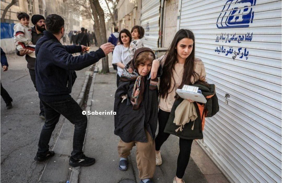 تصاویری از حملات دیروز دشمن به تهران