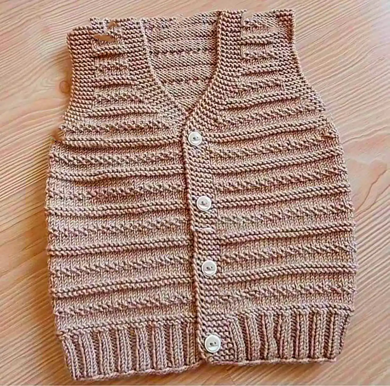 ژیله بافتنی بچه گانه