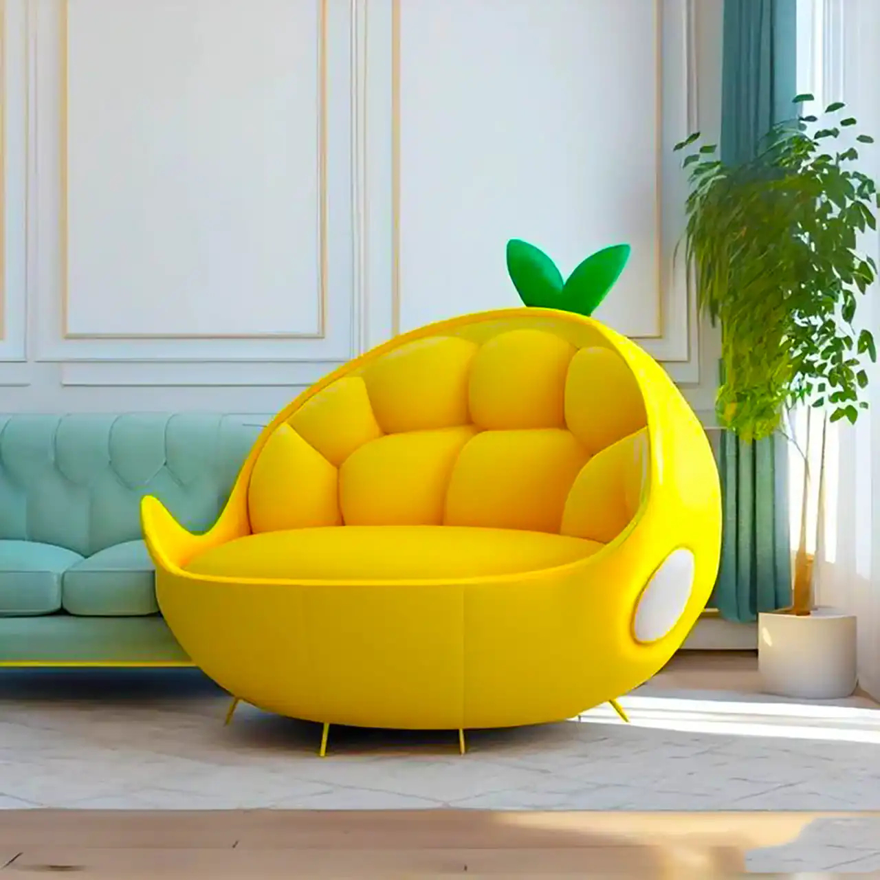 مبل تکی فانتزی بامزه