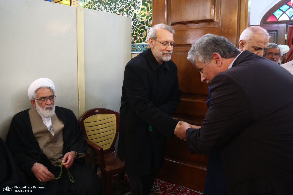 حضور همزمان دولتمردان روحانی و رئیسی در یک مراس