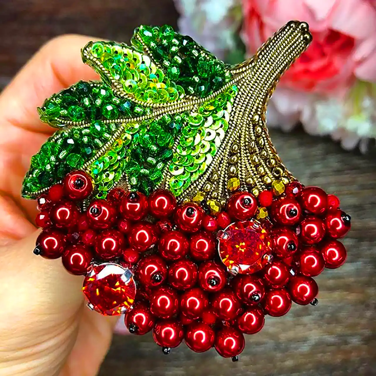 گل سینه اناز دستساز