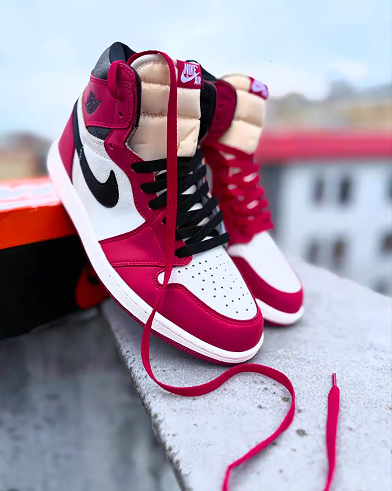 کتونی نایک جردن رنگی 