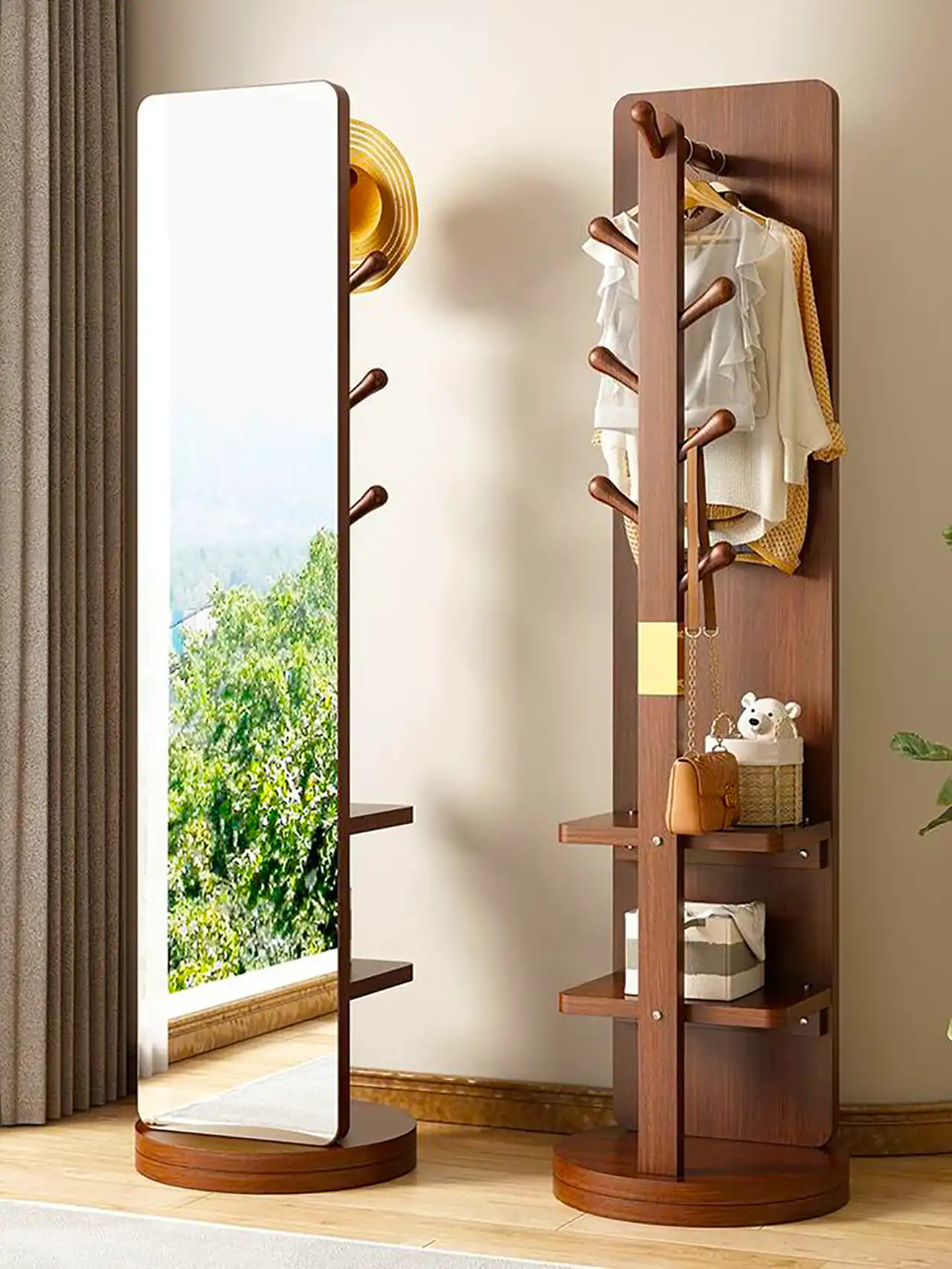 چوب لباسی ایستاده شیک