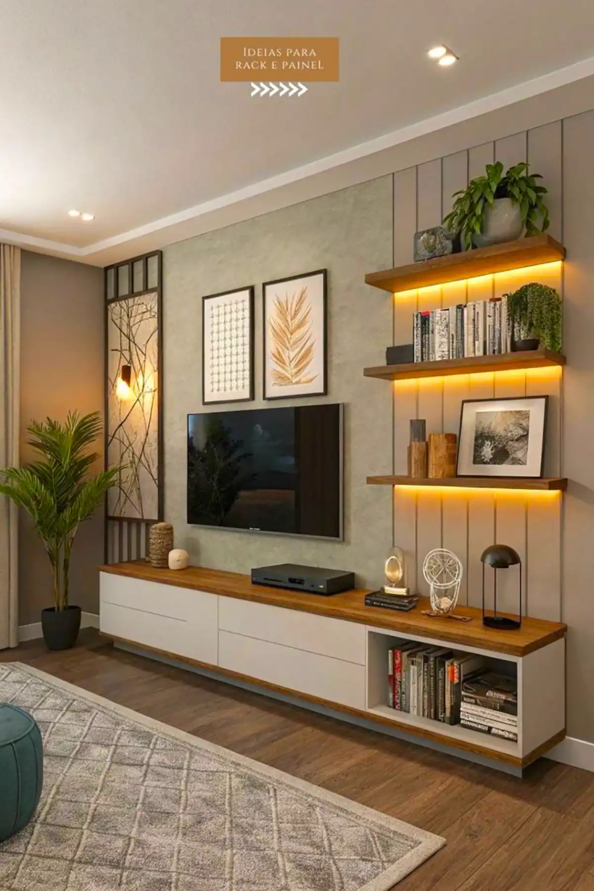 دیزاین دیوار پشت تلویزیون