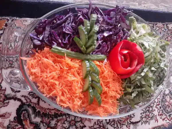 تزیین غذا و سفره آرایی