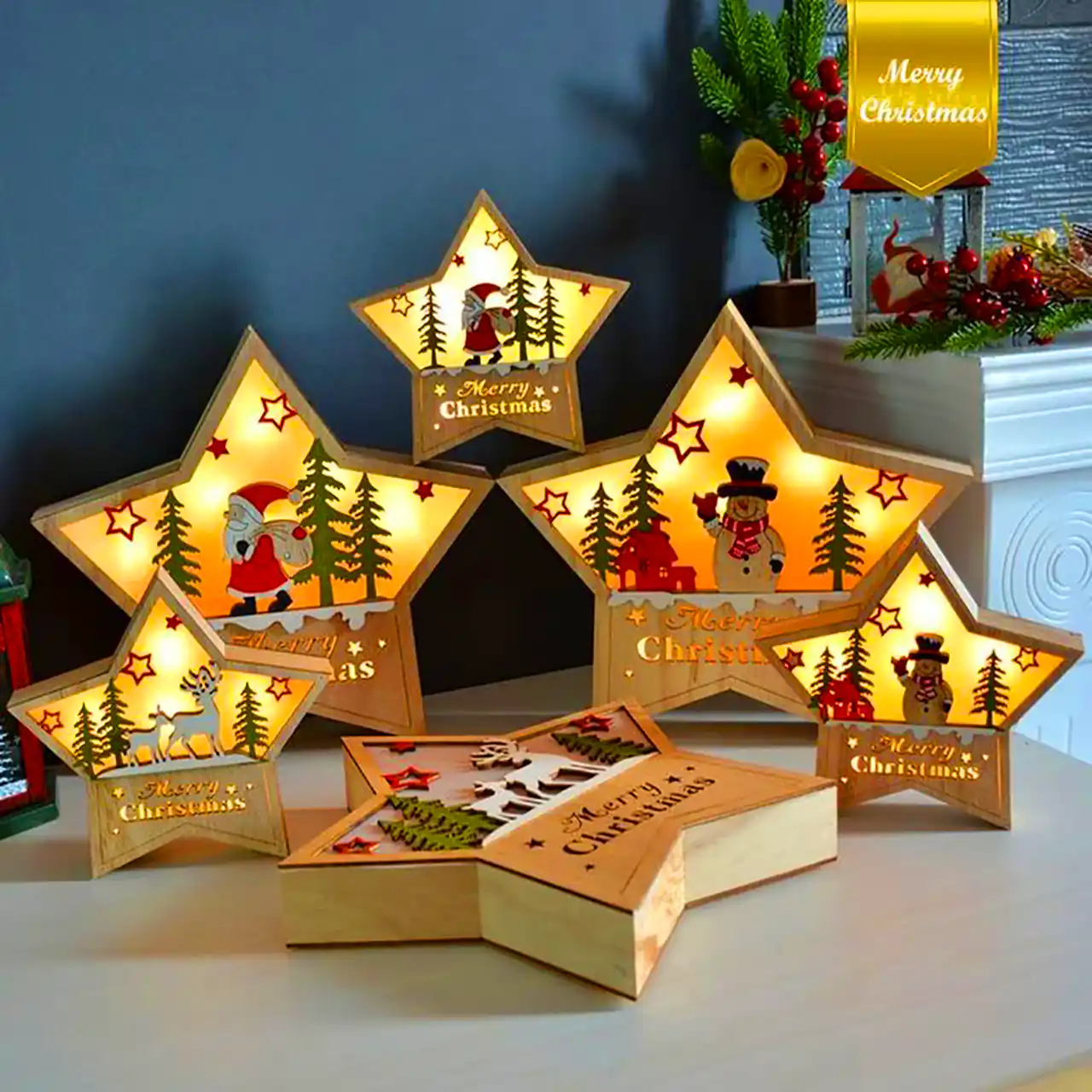 تزئینات کریسمسی با وسایل ساده 