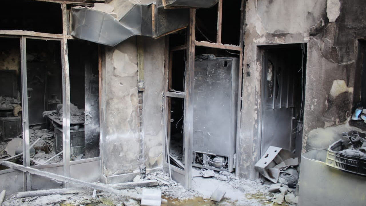 آتش سوزی مرگبار در محله اتابک