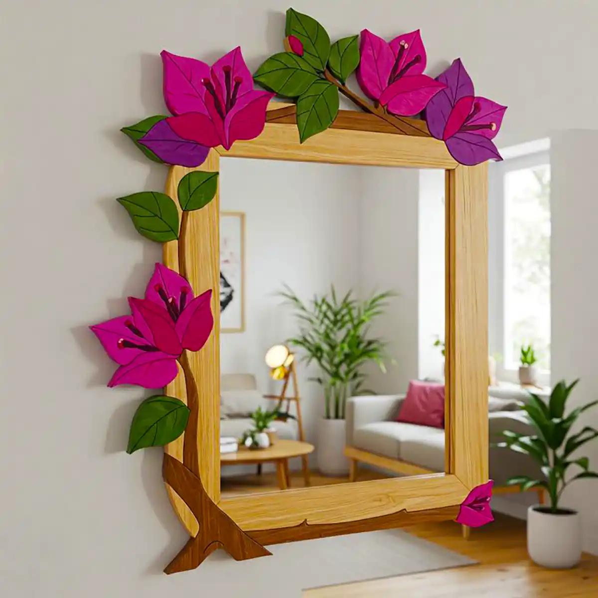 آینه دیواری سنتی مدرن