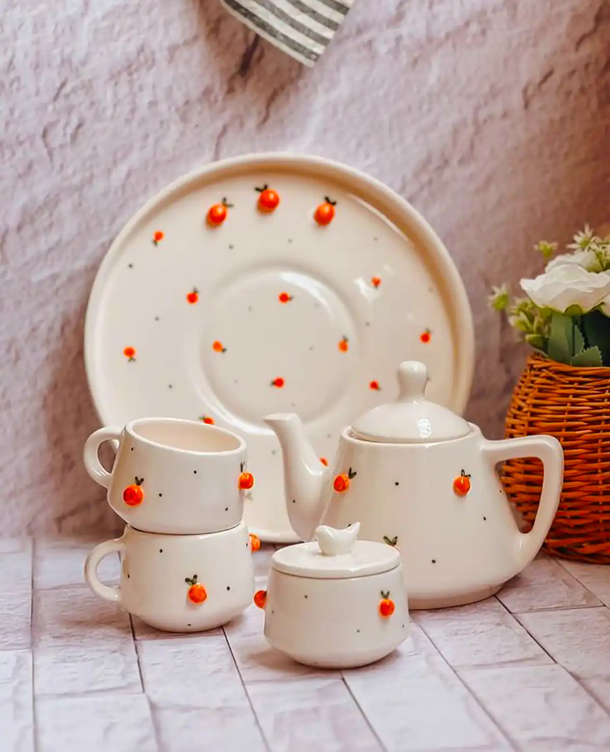 سرویس صبحانه خوری سرامیکی گوگولی 