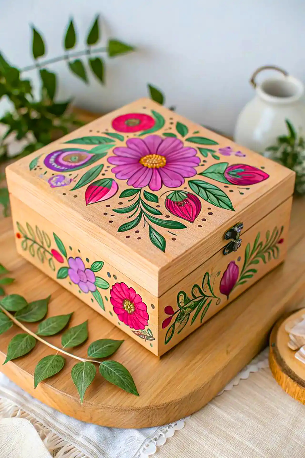 صندوقچه چوبی جواهرات