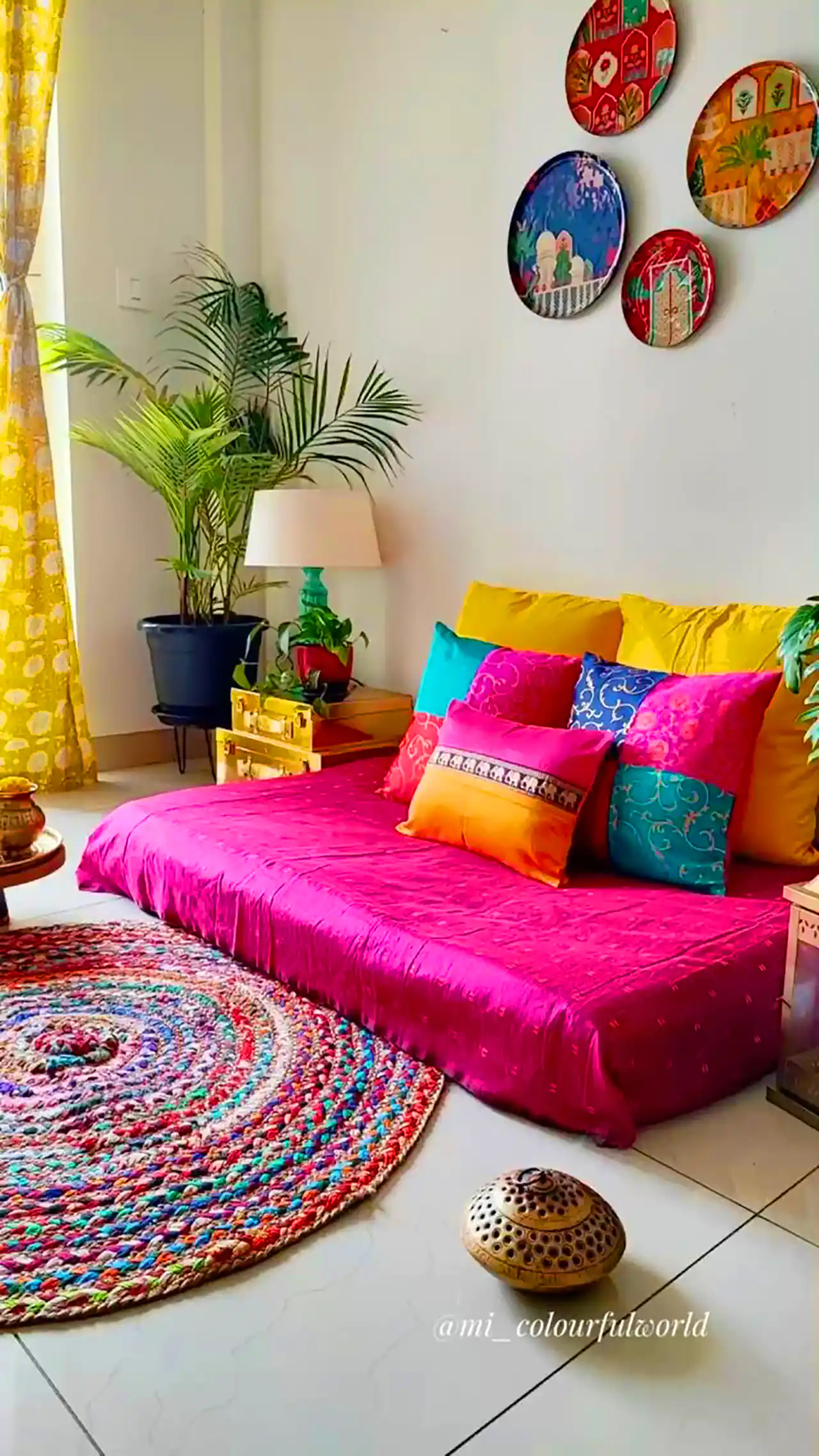 دکور رنگی رنگی خونه