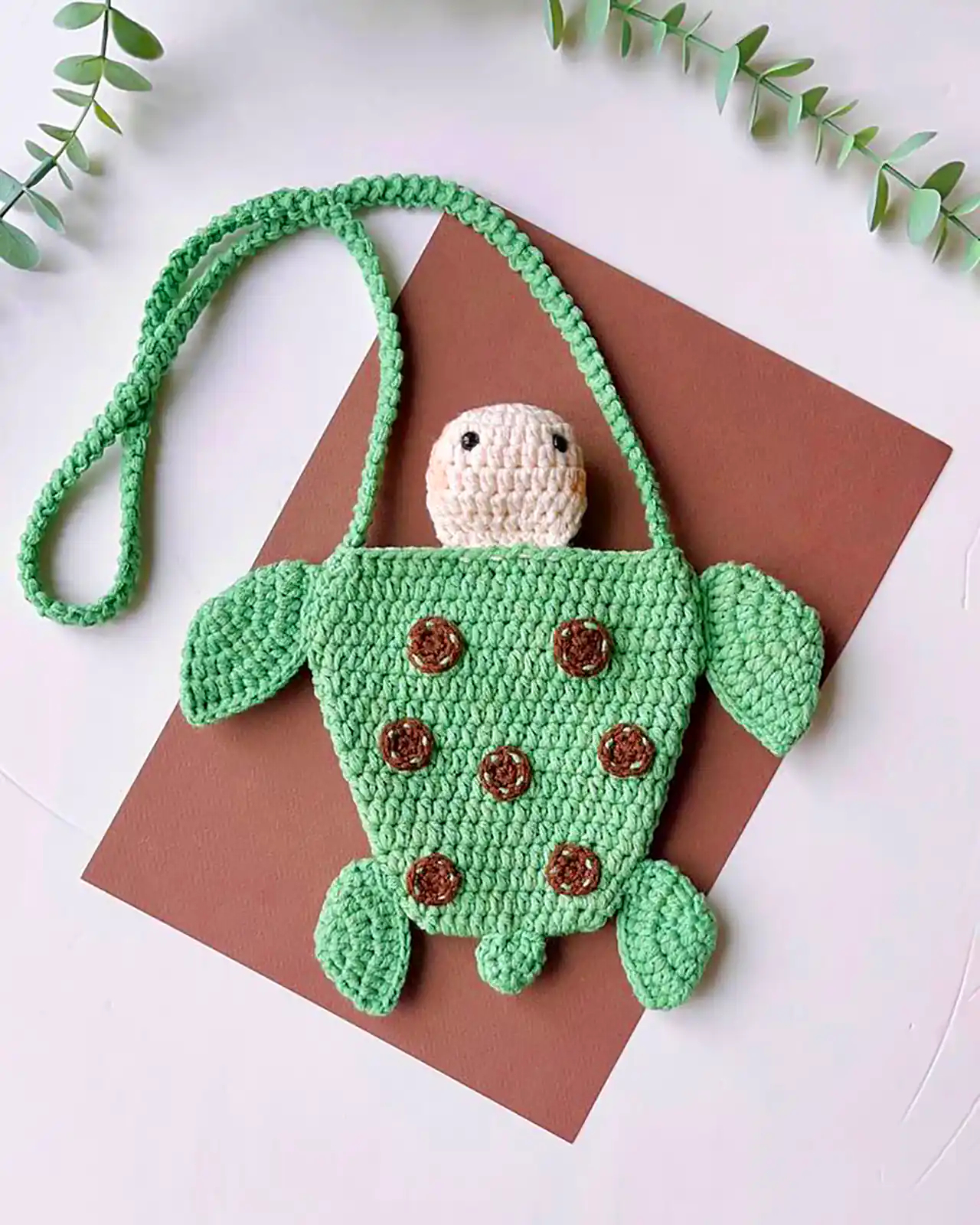 کیف بافتنی طرح حیوانات