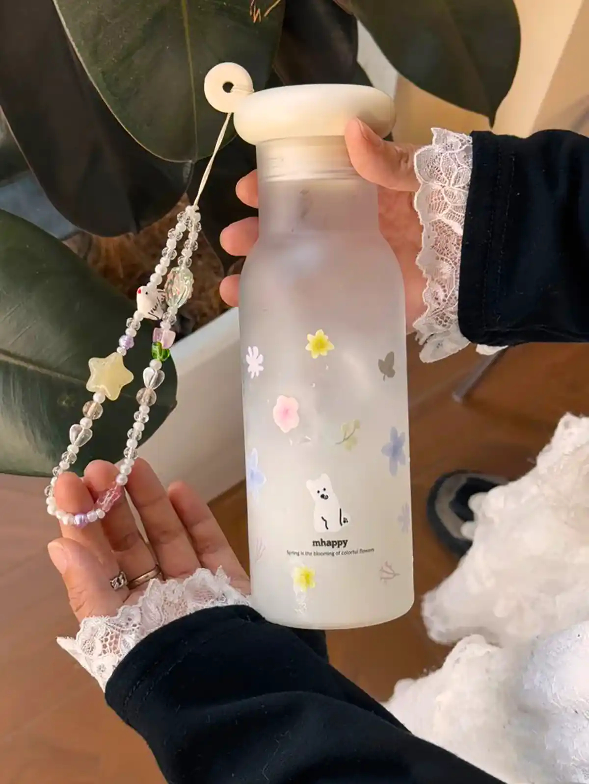 بطری آب شیشه ای شیک