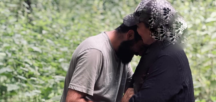 سهند جاهدی و مادرش